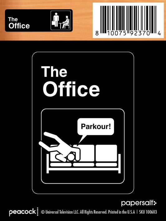 The Office: Parkour Sticker