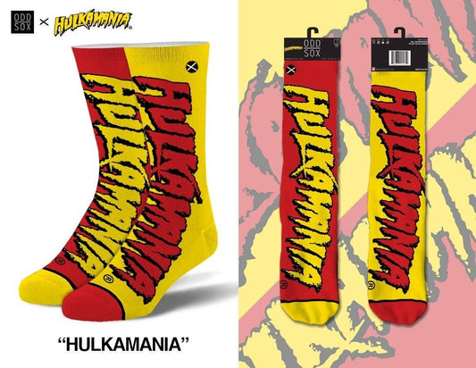 Hulkamania Mix Match Knit Socks