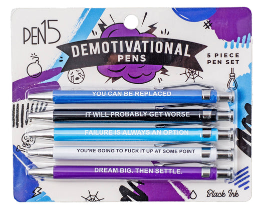 Demotivational Pens - Set number 2