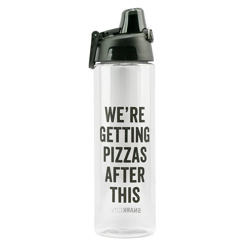 We're Getting Pizzas After This - Water Bottle