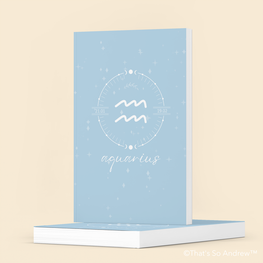 Zodiac Journals - Aquarius