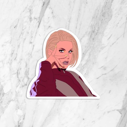 Katya Zamolodchikova Sticker - Rupaul's AS2