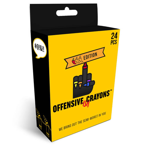 Offensive-ISH Crayons