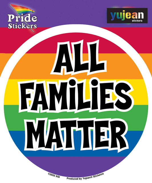 All Families Matter Sticker - Jumbo sticker