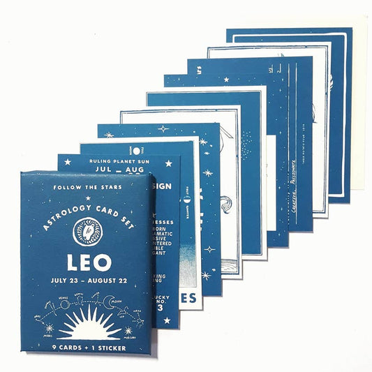 Leo Astrology Card Pack