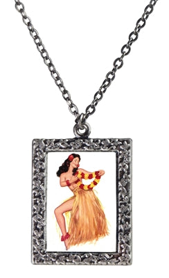 Hula Girl Necklace