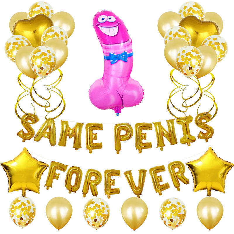 Same Penis Forever - Party Decoration Set