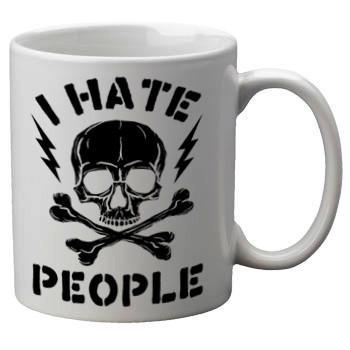 I Hate People Mug