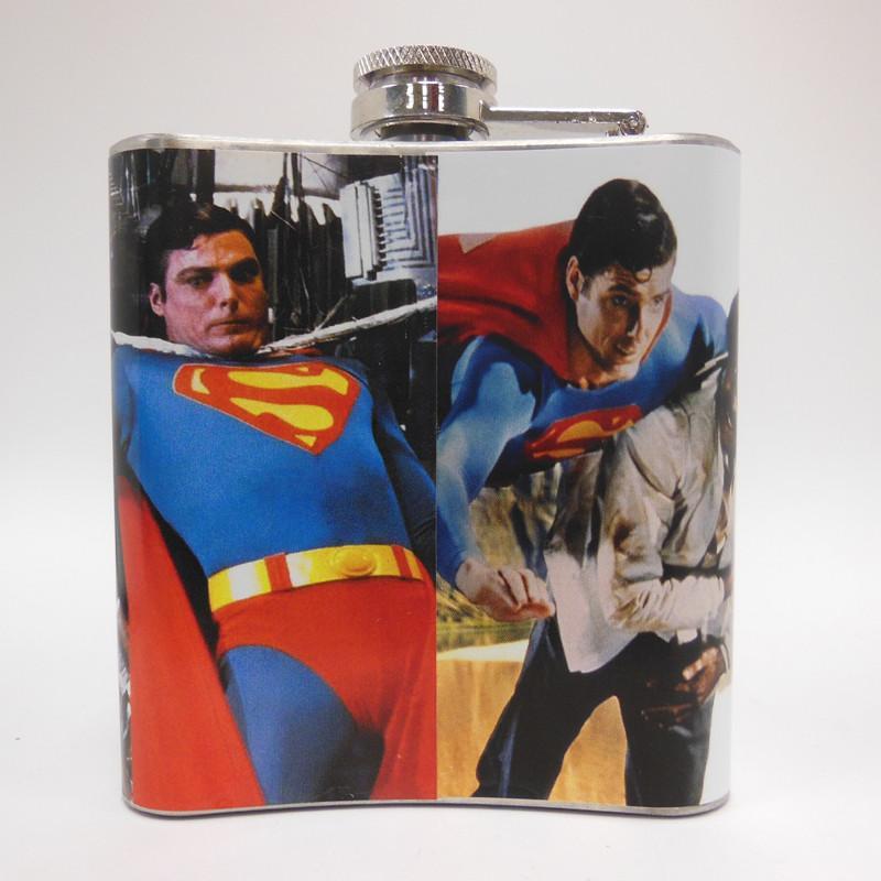 Superman Flask