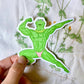 Buff Kermit the Frog Sticker - your choice of pose