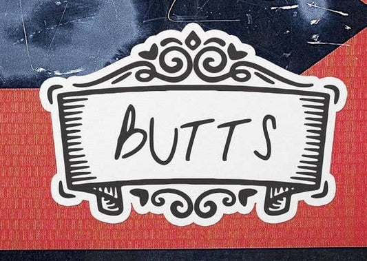 Vinyl Sticker - Butts