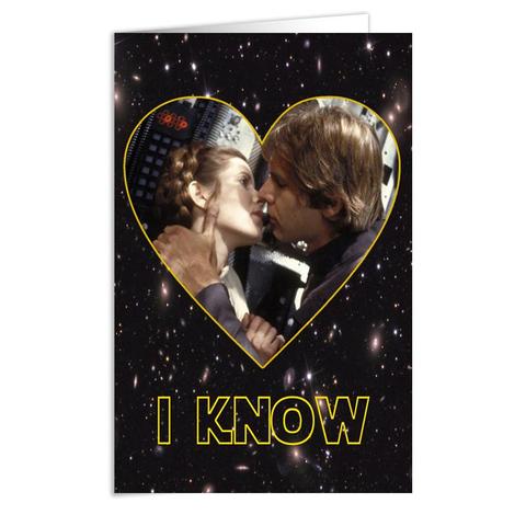 Star Wars - I Know - Large Greeting Card - 8.5 x 5.5