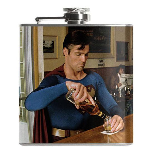 Superman Flask