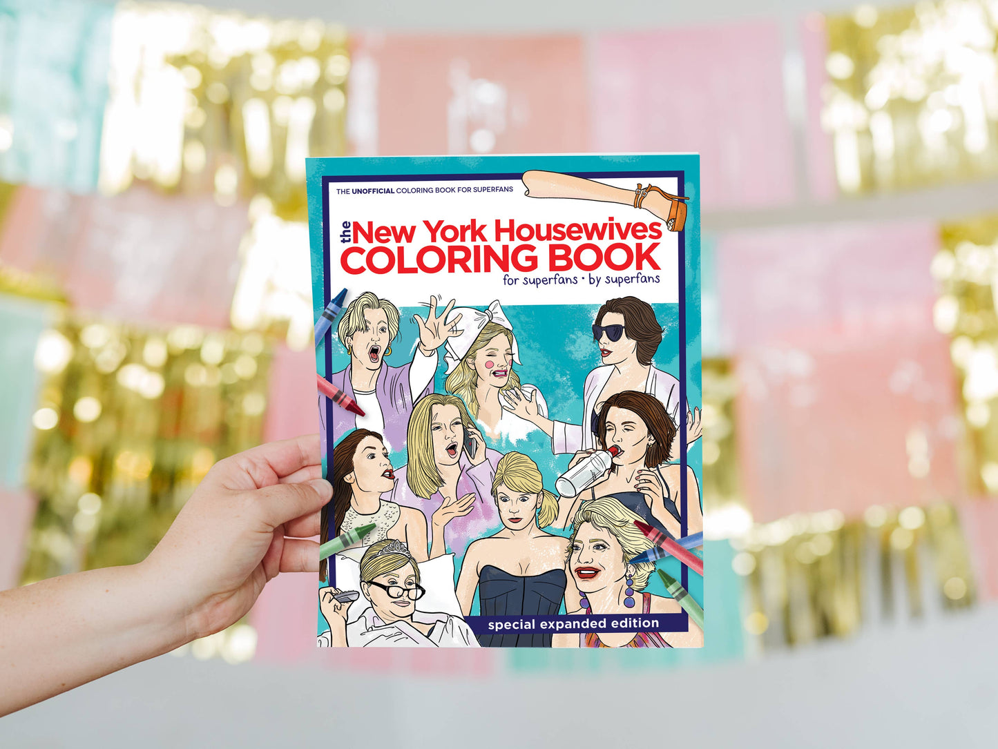 New York Housewives -  RHONY Coloring Book