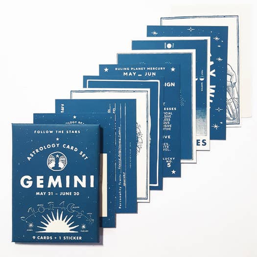 Gemini Astrology Card Pack