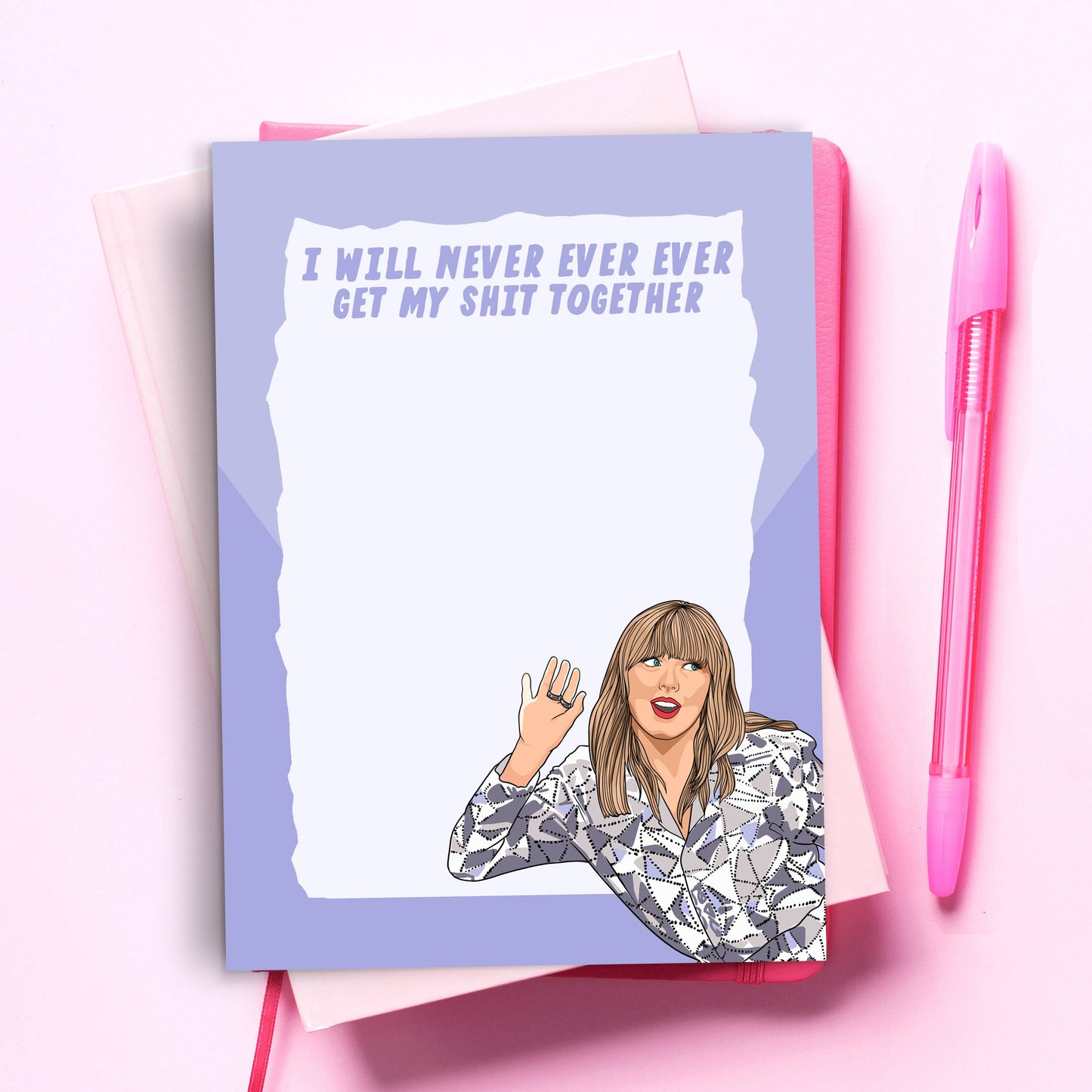 Taylor Swift Never Ever Notepad