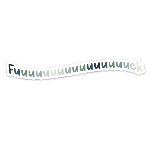 Fuck -  Sticker