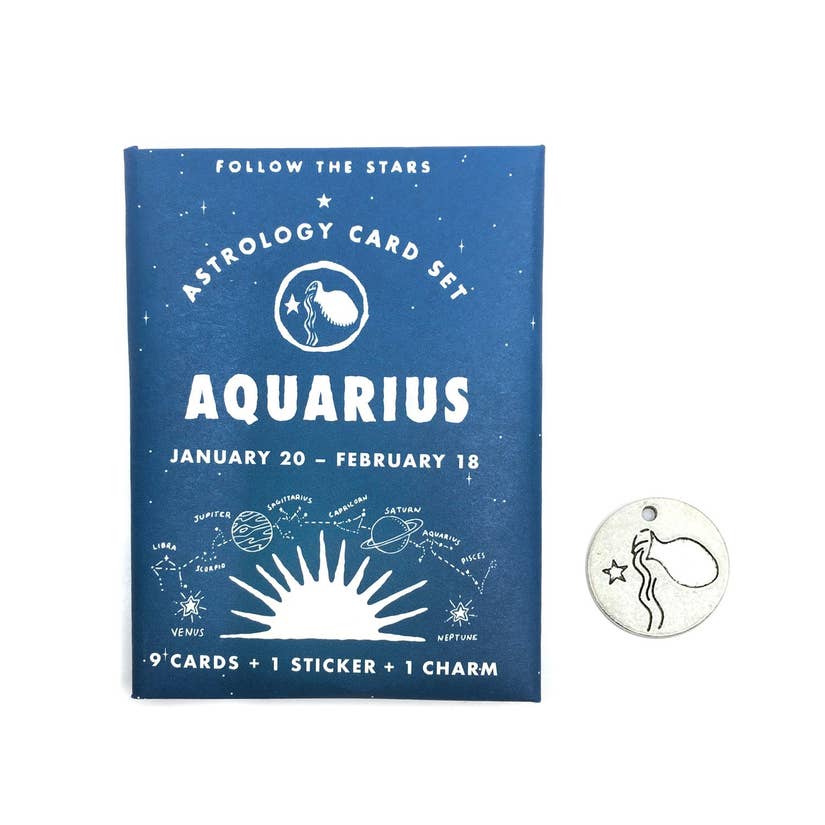 Aquarius Astrology Card Pack