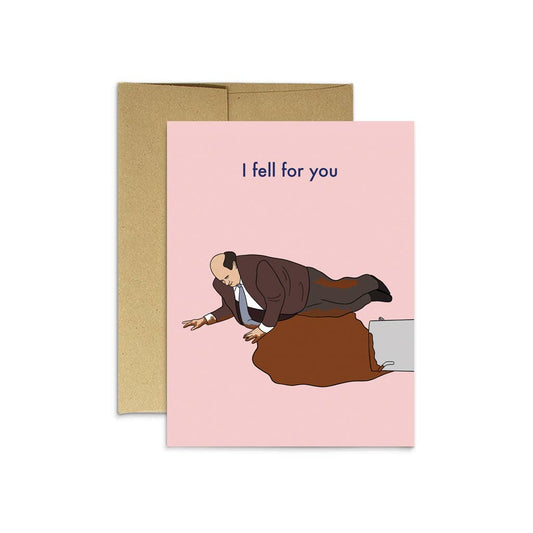 I fell for you - Greeting Card