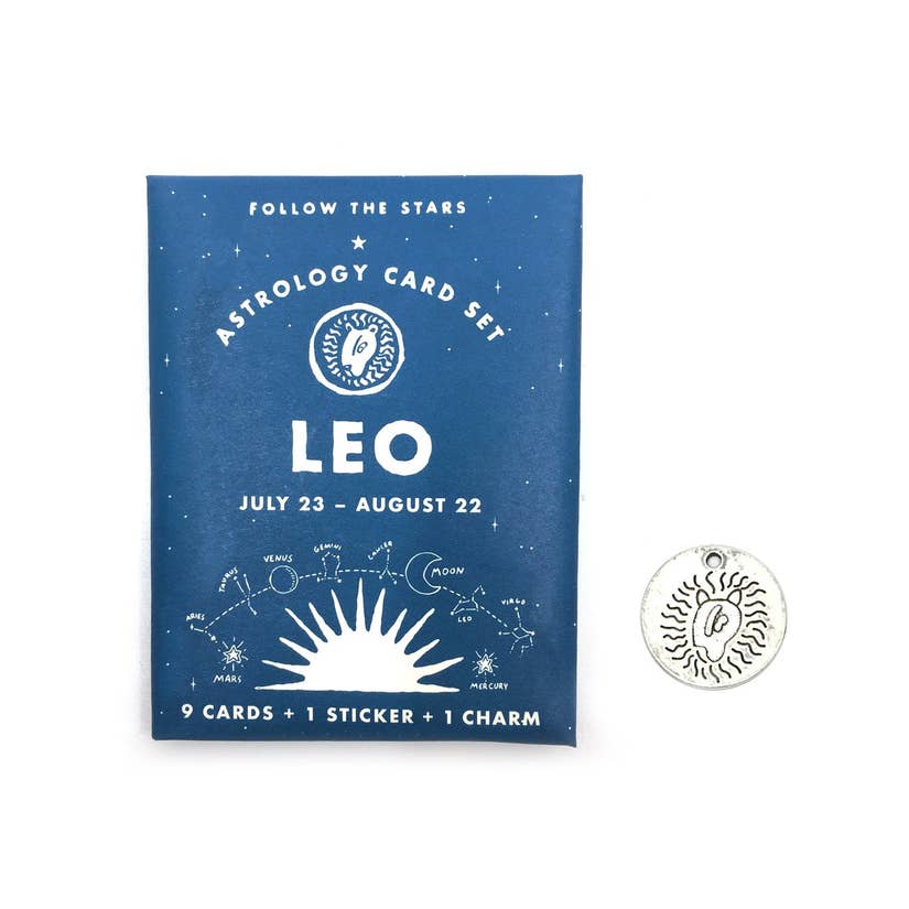 Leo Astrology Card Pack