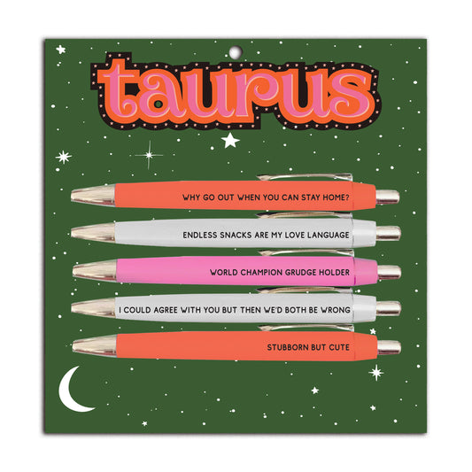 Taurus-  Zodiac Pen Set