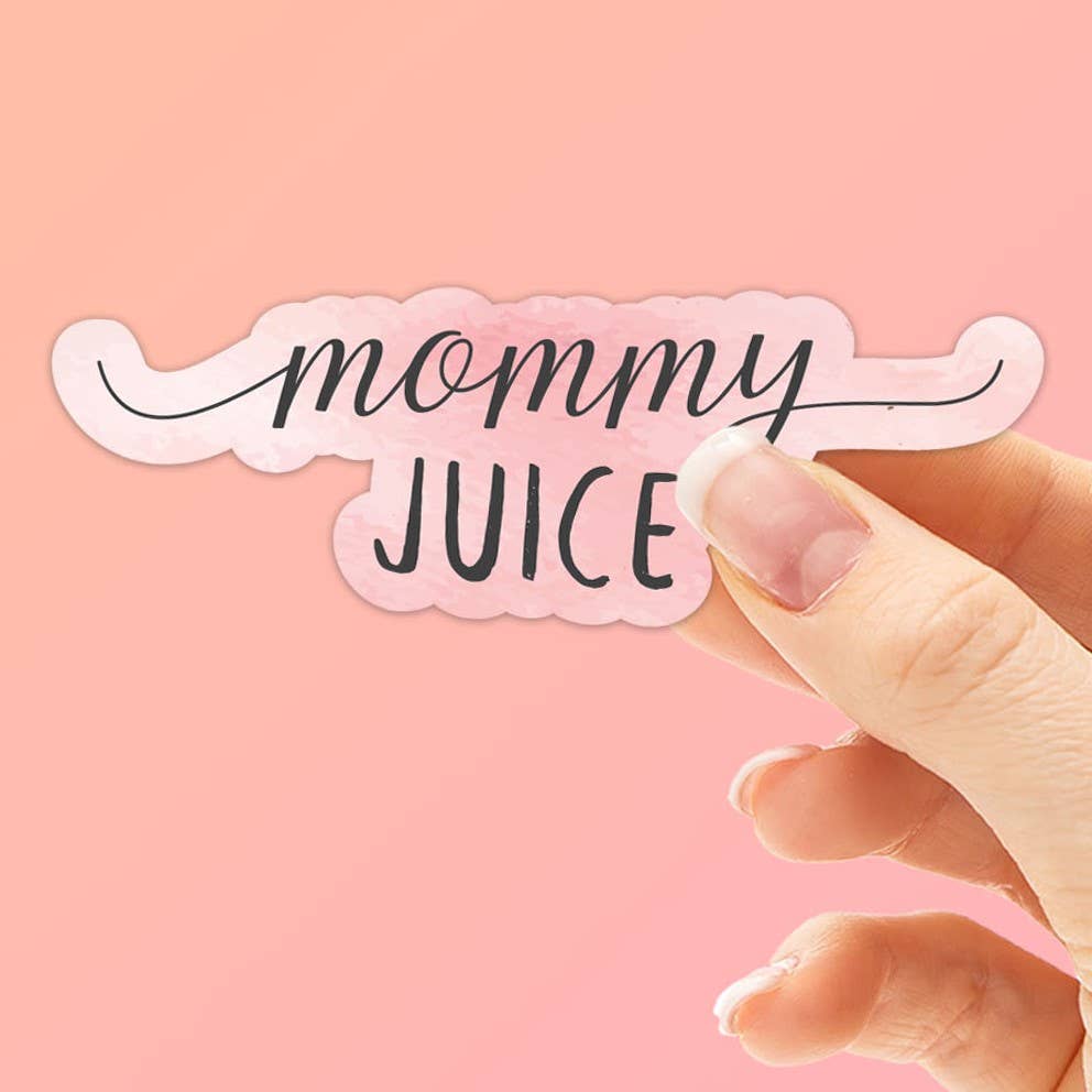 Mommy Juice Wine Sticker
