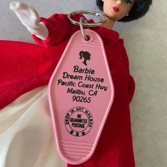 Barbie Dream House keychain