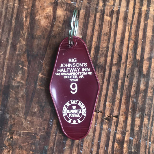 Big Johnson's Halfway Inn Keychain