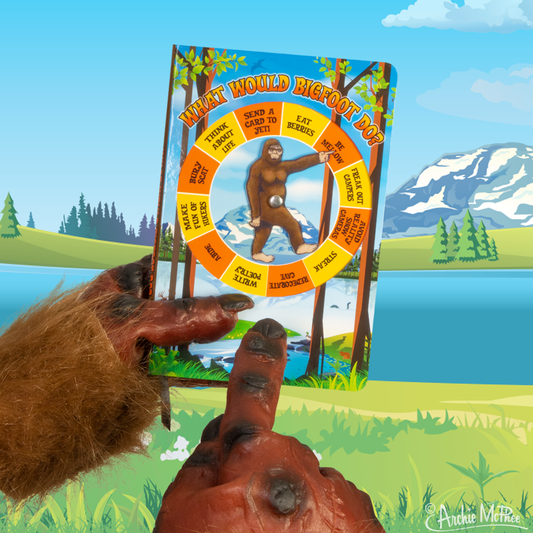 Bigfoot Decision Spinner Notebook