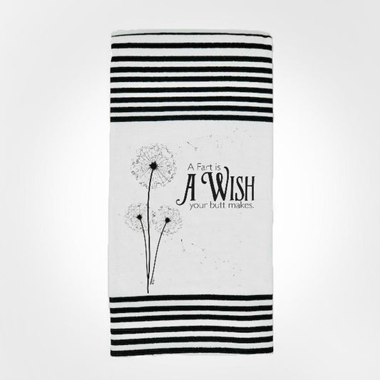 A Fart Is a Wish Your Butt Makes - Hangtight Towel