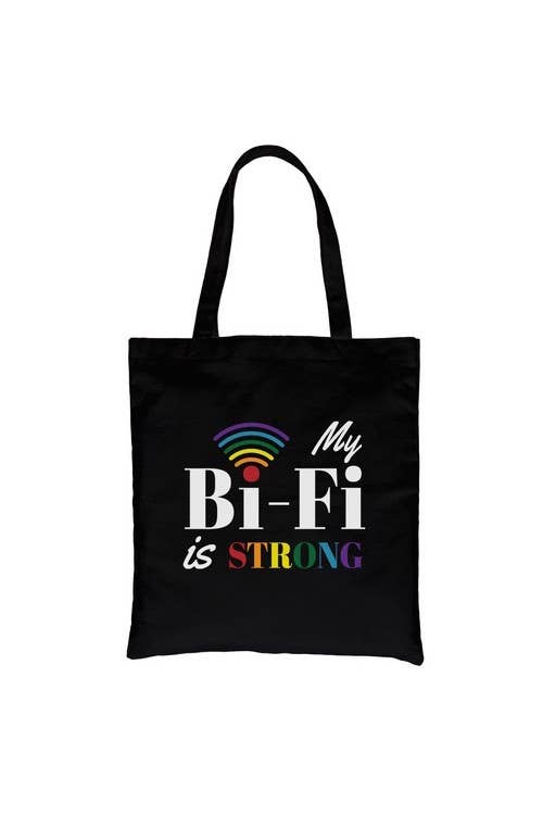 Bi-Fi Strong Rainbow Canvas Bag