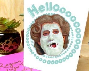 Doubtfire Hello Card