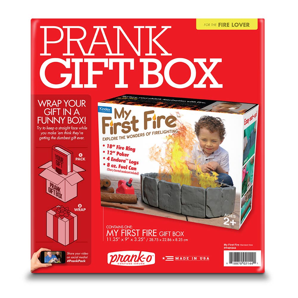 Prank Gift Box -  My First Fire