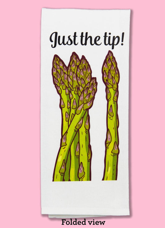 Just the Tip - Asparagus Dishtowel