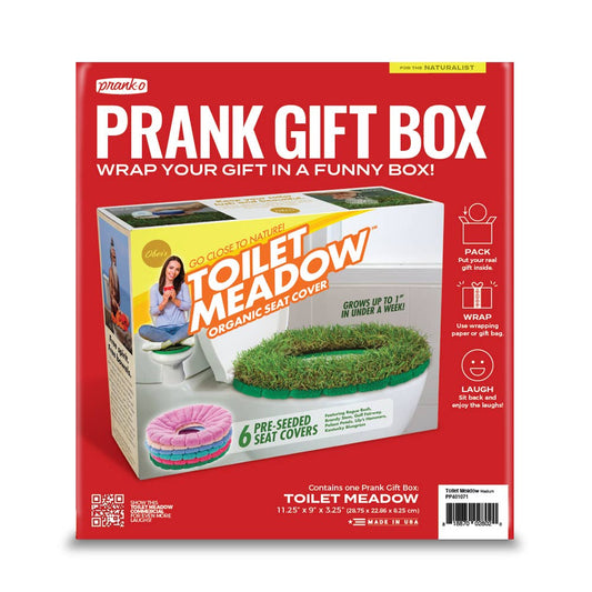 Prank Gift Box Toilet Meadow