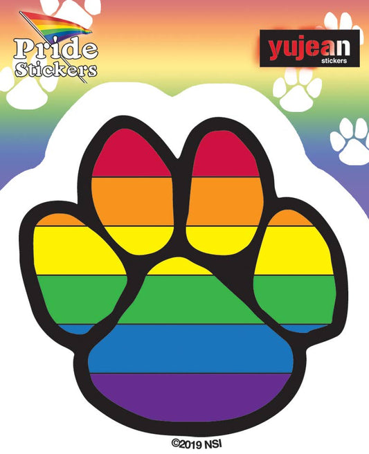 Pride Paw Sticker