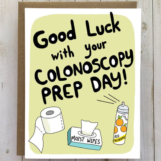 Colonoscopy Card, Get Well Card