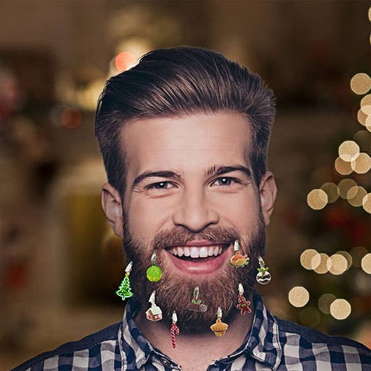 CHRISTMAS - Festive Feast Beard Baubles
