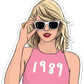 Taylor 1989 Die Cut Sticker