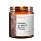 SCATTER MY ASHES ON THE F TRAIN (Cardamom & Cream) 🚇 Candle