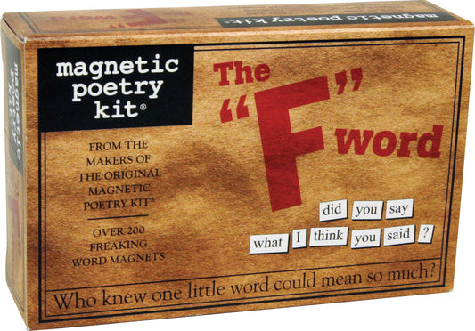 Magnetic Poetry - The “F” Word