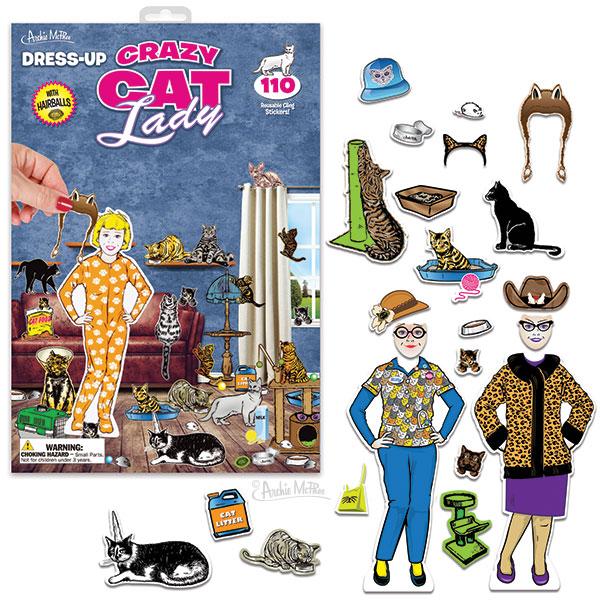 Crazy Cat Lady Dressup Activity Kit