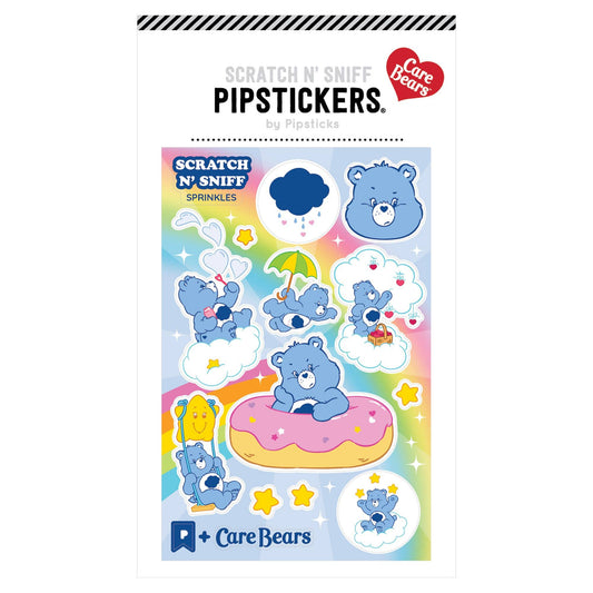 Fluffy Grumpy Bear Scratch 'n Sniff Stickers