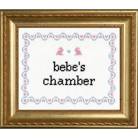 bebe's chamber - cross stitch kit