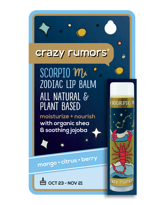 Scorpio - Zodiac Lip Balm Water Blend