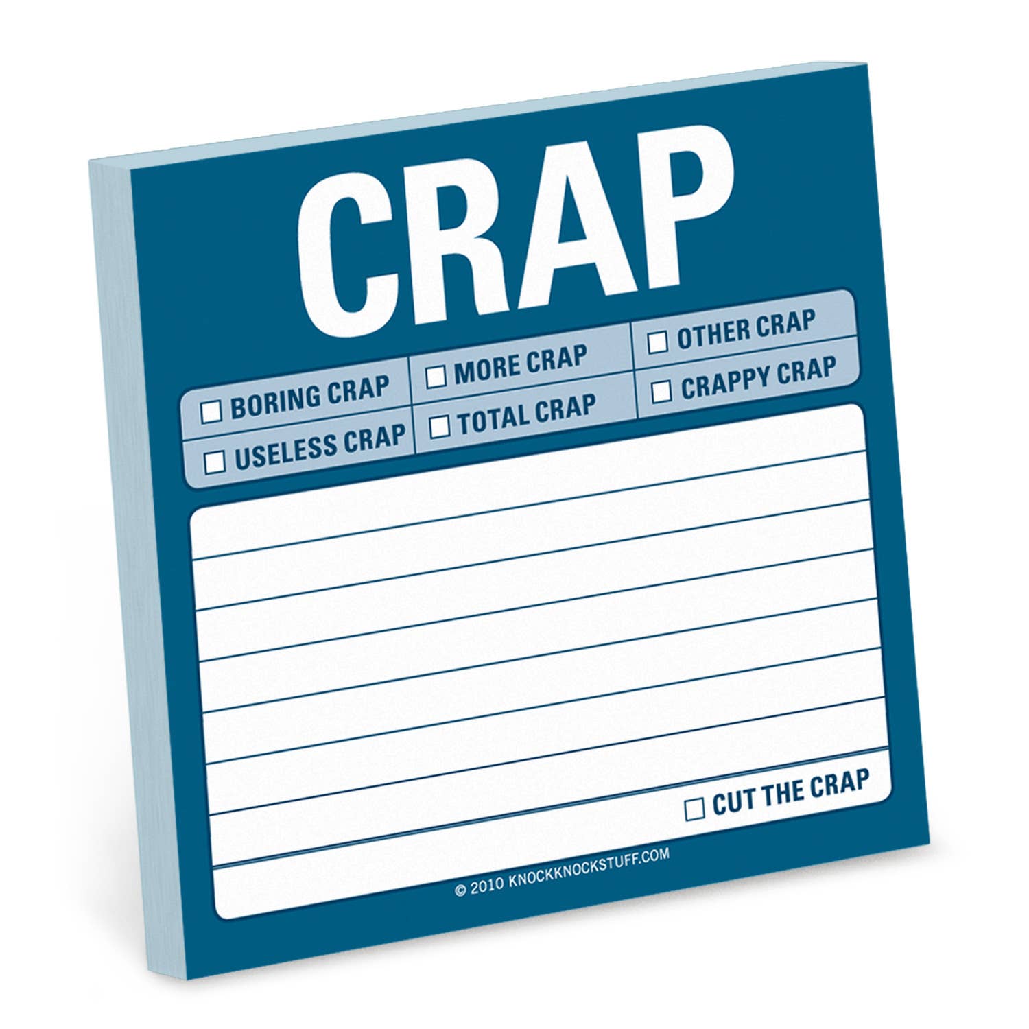Sticker Crap Crap Sticky Notes – Snark Gifts