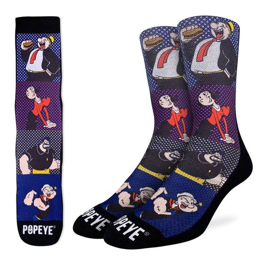 Popeye Comic Books Characters Socks