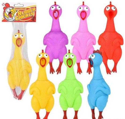 Rubber Chicken Collectible 9.5"