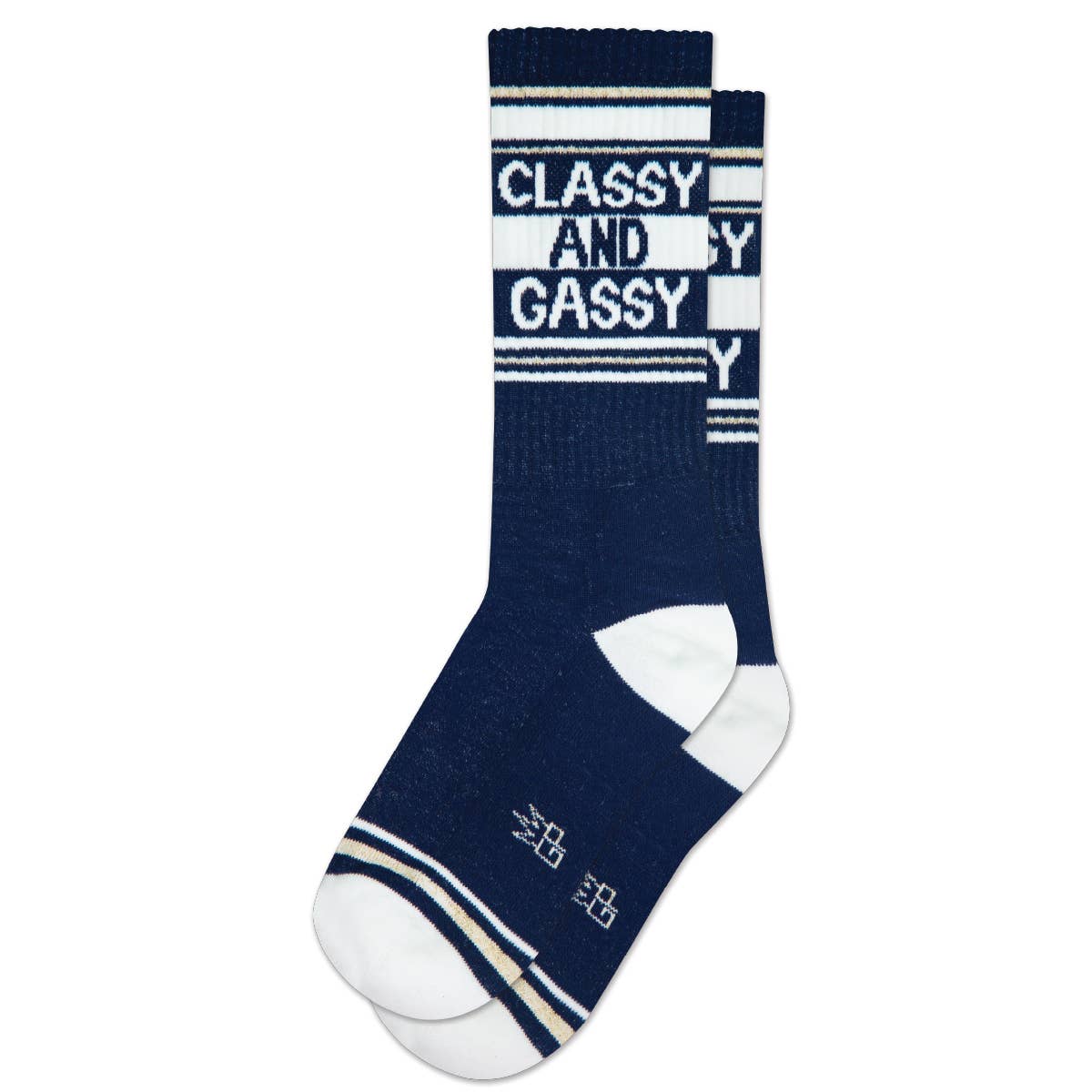 Classy And Gassy Gym Crew Socks
