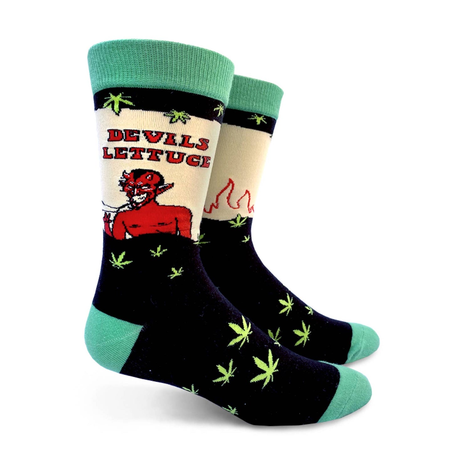 Devils Lettuce - Mens Crew Socks
